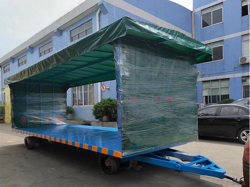 15T canopy type flat trailer